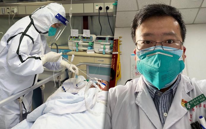 Li Wenliang was een van de eersten die waarschuwden voor het nieuwe coronavirus.