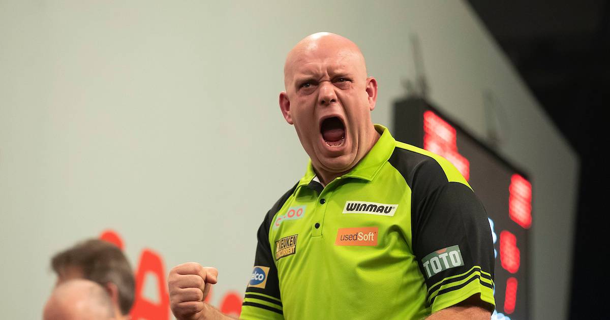 Michael van Gerwen impressiona ai Mondiali: media fissata a 125.25 con vittoria facile |  Freccette