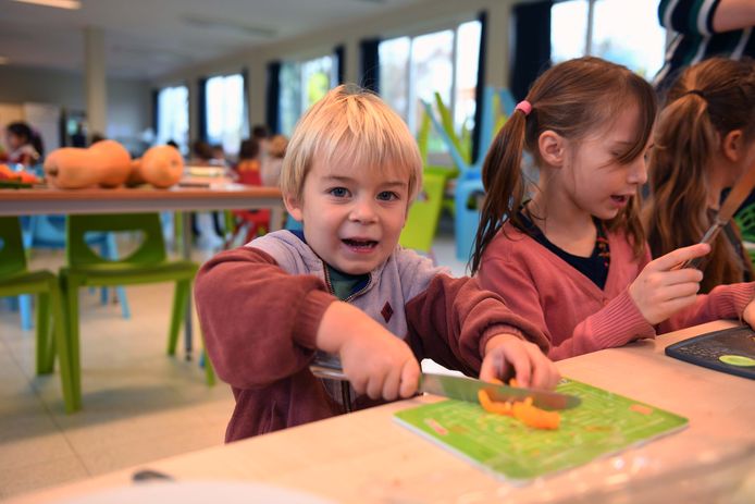 Kleuterschool Bijenkorf in Herent organiseert take-away.