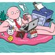 Eerst vergadering en dan een duik in het zwembad: de ‘workation’ zit in de lift