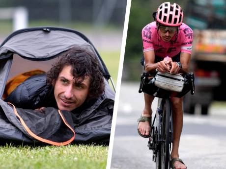 Op sandalen de bergen over: EF-renner Morton voltooit na 5.500 km alternatieve Tour