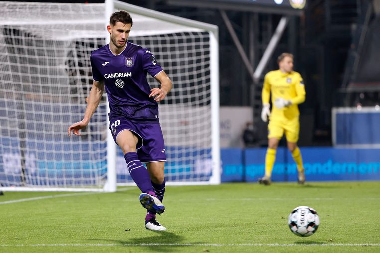 Anderlecht-verdediger Matthew Miazga is een van de Amerikaanse profs in België. Hij speelt vanavond tegen Eupen. Beeld Photo News