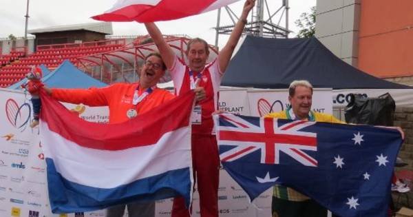 Hans (61) uit Bentelo bewijst met internationale prijs: sporten na orgaandonatie kan - Tubantia