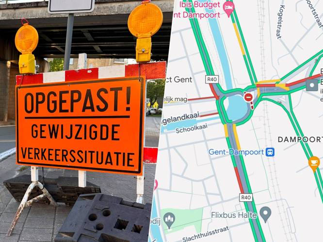 Circulatieplan gaat van start in Sint-Amandsberg en Gentbrugge: beperkte files aan Dampoort, wel her en der verwarring