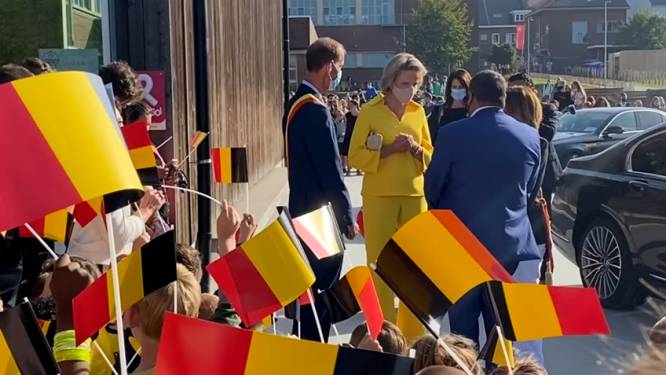 Koningin Mathilde weer aan de slag na quarantaine