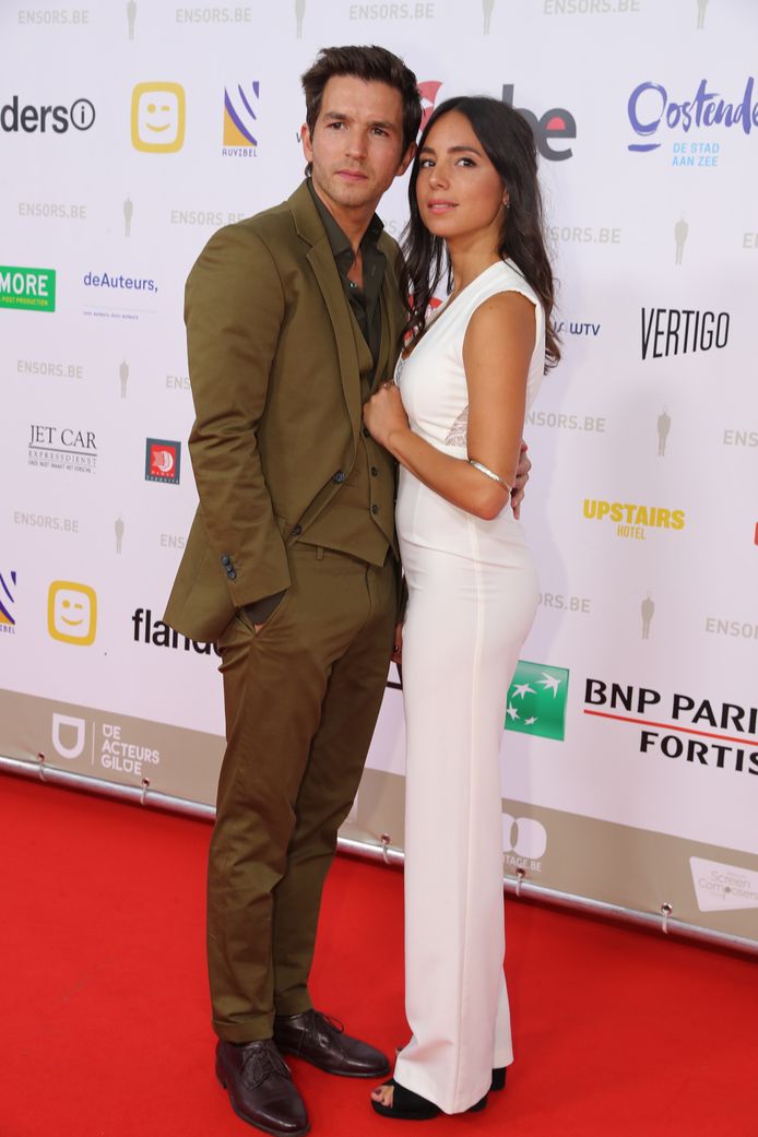 Mateo Simoni en zijn partner Loredana Falone.
