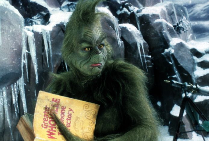 Jim Carrey dans Le Grinch de Ron Howard.