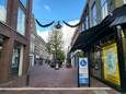 Nog niet zo lang geleden een gezellige winkelstraat: de Ameidestraat in Helmond.