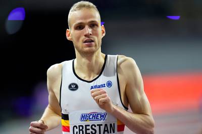 “Ik ga niet liegen, het doel is een medaille”: Eliott Crestan wil als eerste Belg ooit op podium 800m staan van WK indoor
