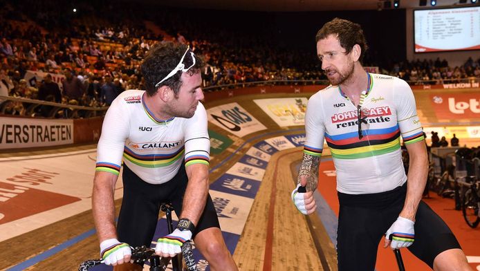 Mark Cavendish et Bradley Wiggins.