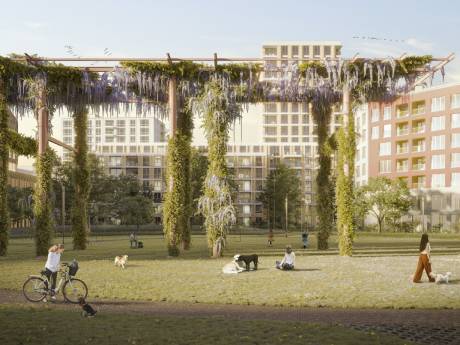 Groen, heel veel nieuwe woningen én sociale huur: het lelijkste plein van Tilburg wordt gesloopt