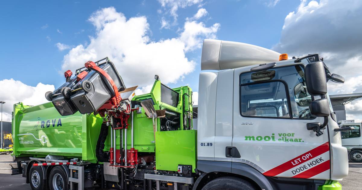 Eerste elektrische vuilniswagen voor de ROVA is landelijke primeur ...