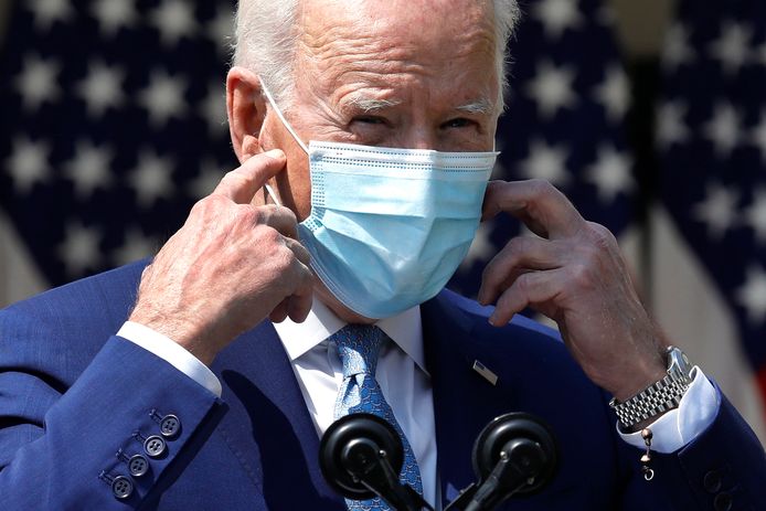 De Amerikaanse president Joe Biden.