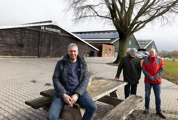 Mark Ruessink, Martijn Bos en Gerard Oud.