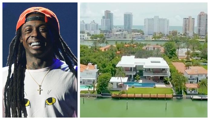 Lil Wayne kocht een villa van 4 miljoen euro in Miami.