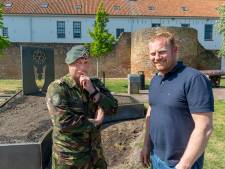 Speciaal plekje met witte anjers voor veteranen in Harderwijk: ‘Zichtbaar voor iedereen’