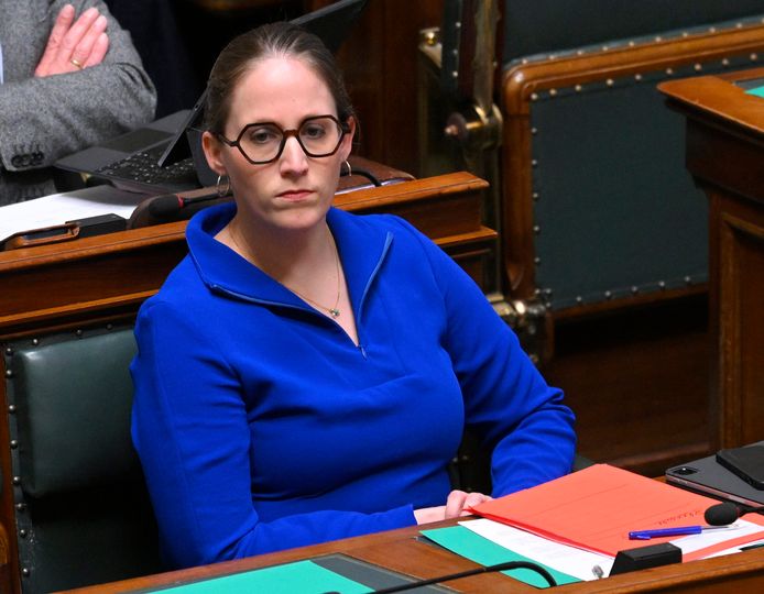 Secretary of State for Asylum and Migration Nicole de Moor (CD&V).