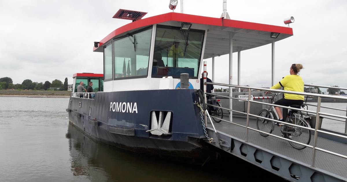 Pontje Tiel tot en met woensdag uit de vaart Tiel gelderlander.nl