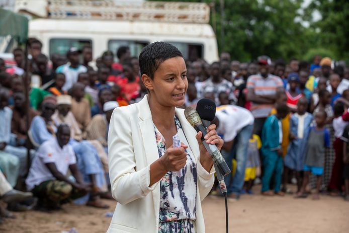 Minister van Ontwikkelingssamenwerking Meryame Kitir (Vooruit) op bezoek in Senegal.