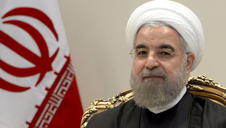 Hassan Rohani Beeld belga