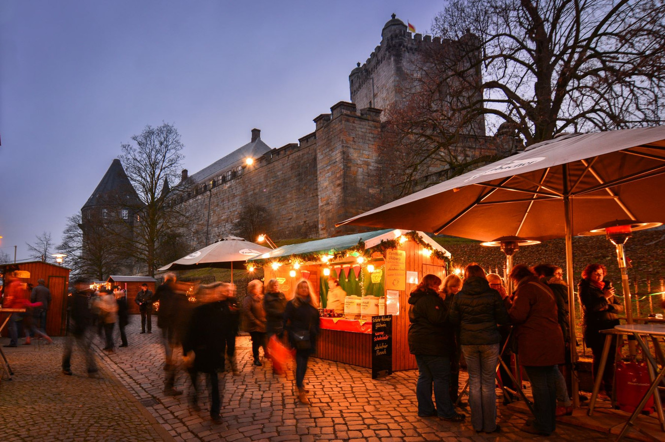 Magische kerstmarkt in Bad Bentheim ruim 70 kraampjes met voor ieder