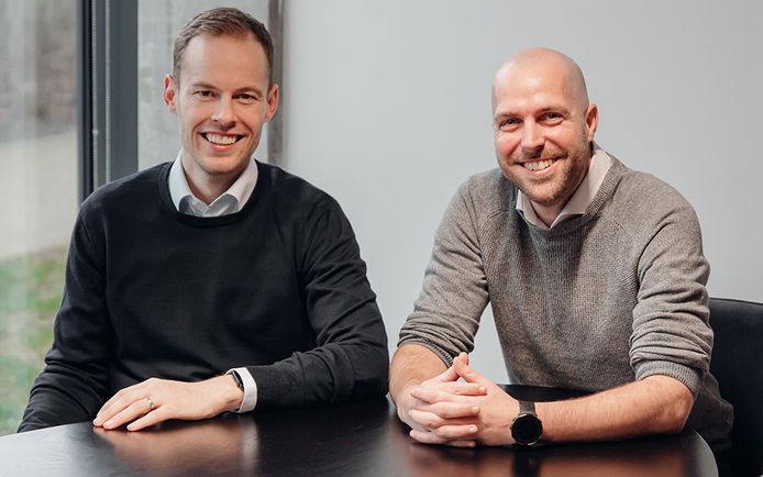 De oprichters van Loop Earplugs Maarten Bodewes en Dimitri O.