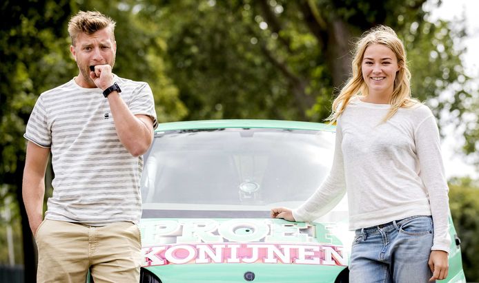 Jan Versteegh en Geraldine Kemper in 2016