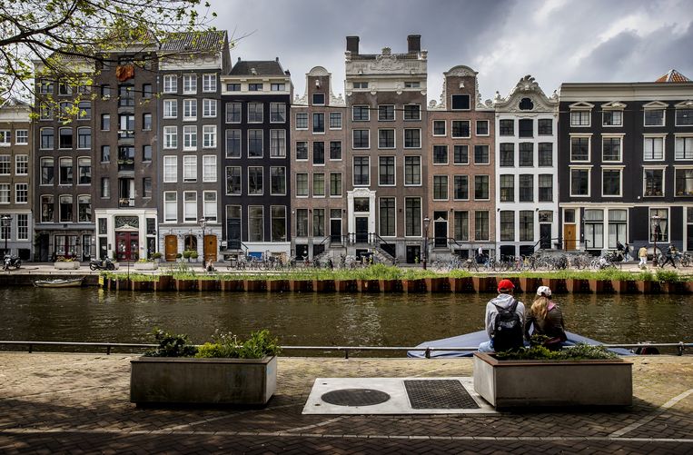 De gemeente Amsterdam schat dat er ronde de 1600 pieds-à-terres zijn in de stad, waarvan het leeuwendeel in stadsdeel Centrum. Beeld KOEN VAN WEEL/ANP