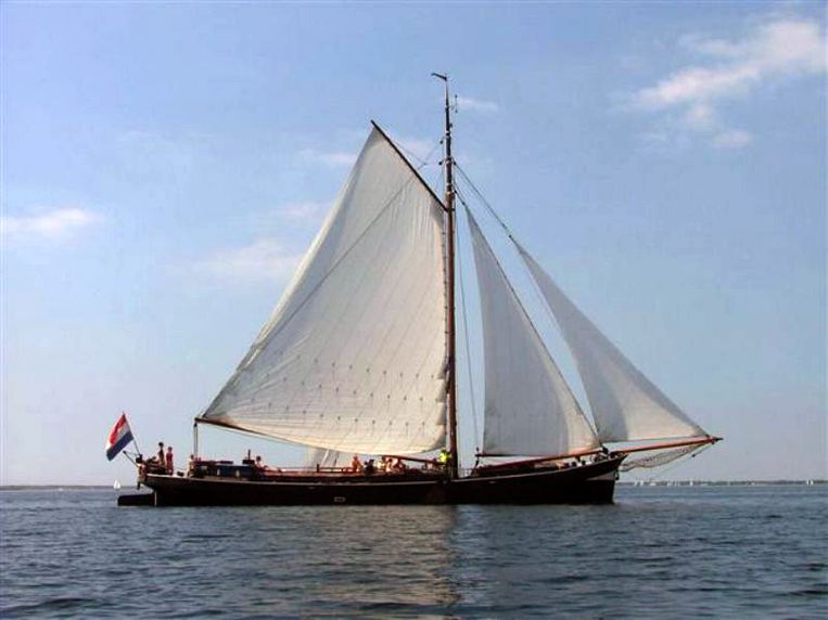 1250 euro per dag voor een zeilklipper voor 35 man. Beeld  