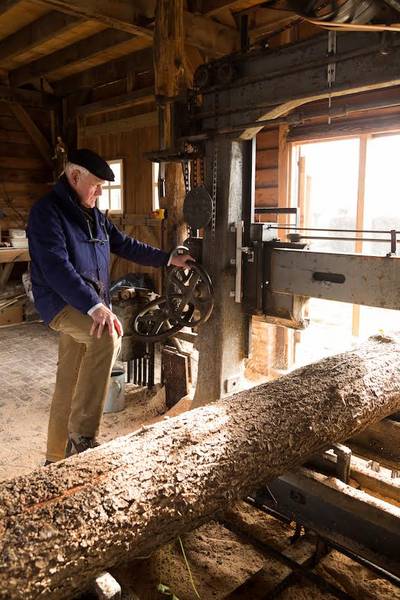 Hout centraal in Boerenbondsmuseum