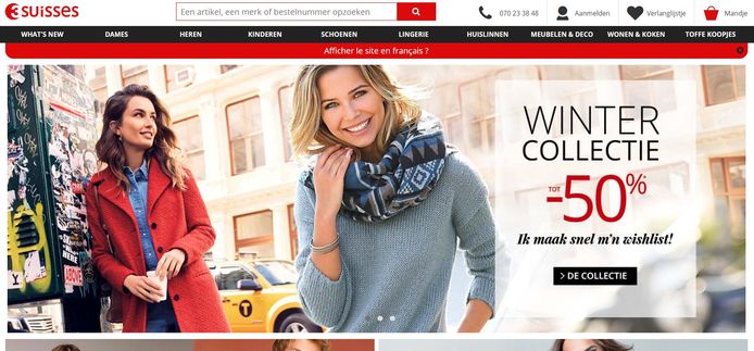 De Belgische tak van de Franse webshop 3 Suisses is vorige week failliet verklaard. De eigenaar van 3 Suisses België, het Franse bedrijf Domoti, was enkele dagen voordien het faillissement gaan aanvragen.