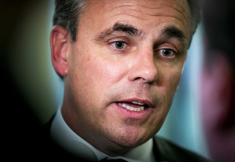  Mark Harbers, staatssecretaris van Justitie en Veiligheid.  Beeld ANP -Remko de Waal