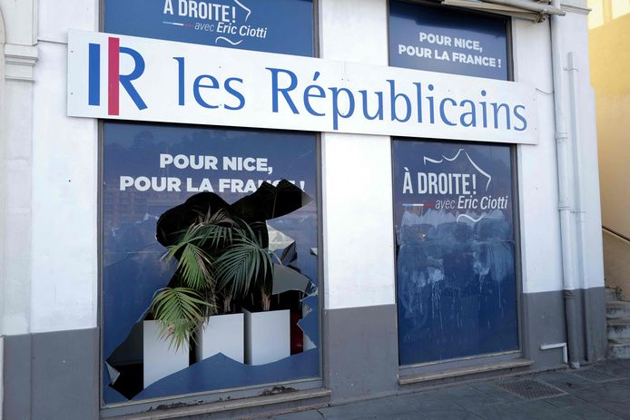 La permanence des Républicains à Nice