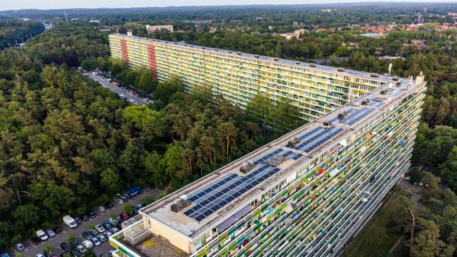 Hoe de wijk met de grootste flat van Nederland nieuwe energie krijgt