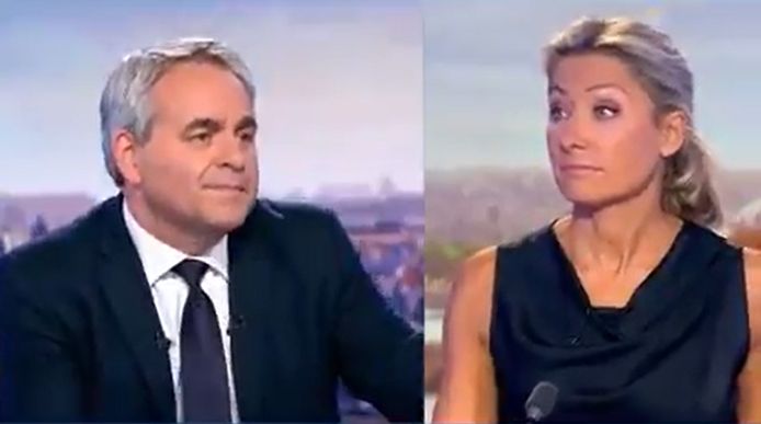 Xavier Bertrand et Anne-Sophie Lapix