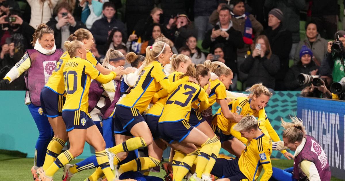 One millimeter is fatal for the world champions: Sweden beats the United States after stunning penalty kicks |  Women’s World Cup