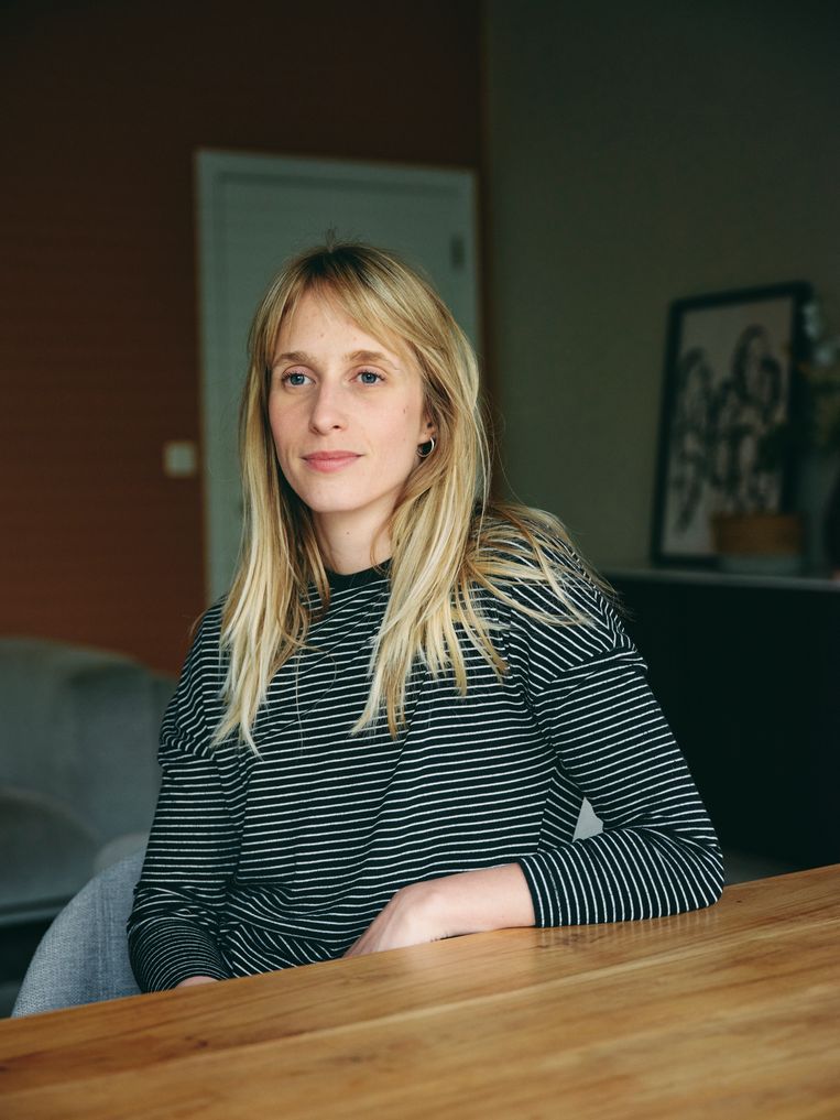 ‘Onze creativiteit, speelsheid, begrip, appreciatie en fysiek contact gaan richting de kinderen. En onze partners, daar managen we het dagelijkse leven mee. Die aandacht moeten we beter verdelen’ Beeld Joris Casaer
