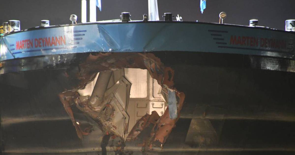 Twee gewonden bij aanvaring tussen tankers op Schelde-Rijnkanaal bij Rilland
