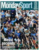 De cover van The Herald (Australië).