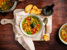 Wat Eten We Vandaag: Soupe au pistou met kaascrostini