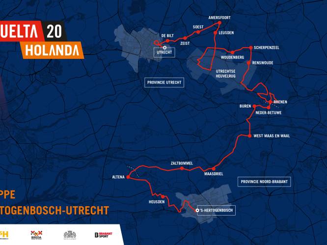 Deze West-Brabantse plaatsen doet de Vuelta allemaal aan in 2020