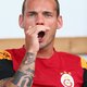 Sneijder heeft 2 miljoen volgers op Twitter
