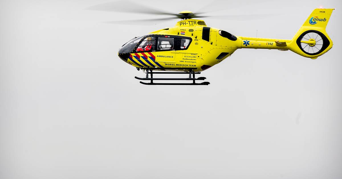 Ernstig ongeval in Noordijk: traumahelikopter opgeroepen.