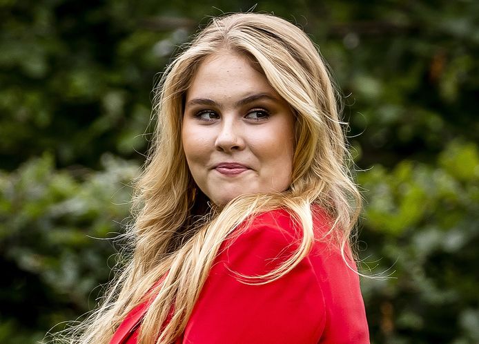 Prinses Amalia deze zomer.