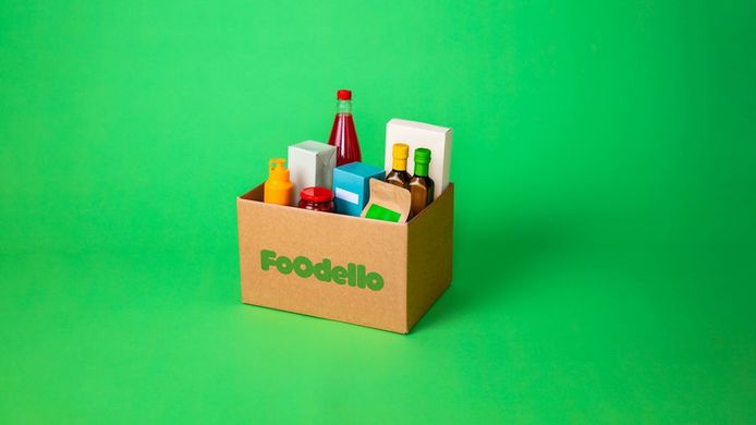 Foodello biedt 700 producten aan die de fabrikanten niet meer aan de supermarkt verkocht krijgen.