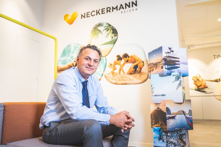 CEO van Neckermann Laurent Allardin.  Beeld Wannes Nimmegeers