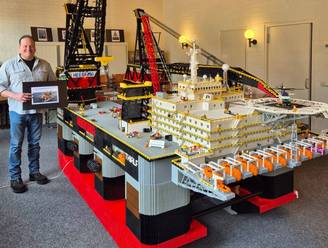 Marco bouwde zeven jaar lang aan megaschip van Lego: ‘Zit tussen 50.000 en 70.000 euro aan stenen in’