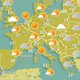 Waarom het hier dit weekend warmer wordt dan in Griekenland en Turkije