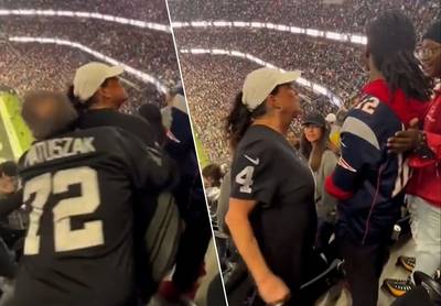 KIJK. Patriots-fan wordt in gezicht uitgedaagd en geschoffeerd na nederlaag, maar geeft geen kick, en dat levert hem nu VIP-tickets op