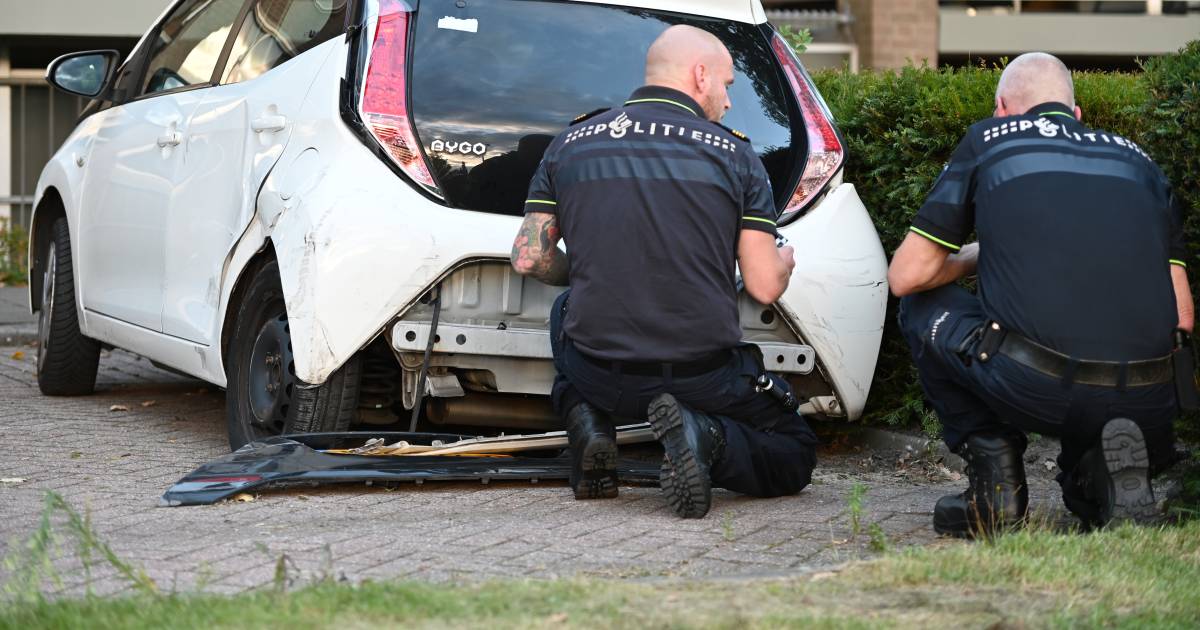 Man opgepakt na aanrijding, ‘gevaarlijk rijgedrag’ en achtervolging door politie.